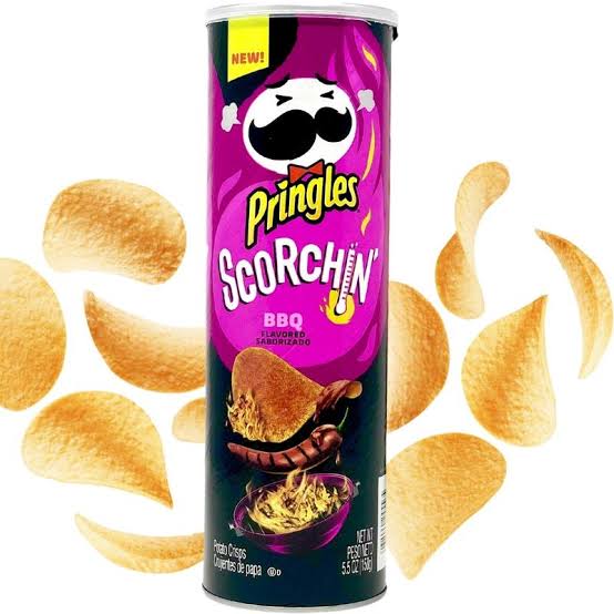 Pringles Scorchin BBQ - 158g