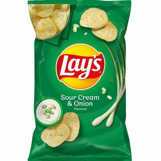 Lays Sour Cream & Onion - 184g