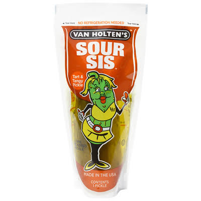 Van Holten Sour Sis Pickle In a Pouch