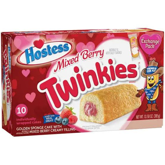 Hostess Twinkies Mixed Berry LIMITED EDITION - 10pk