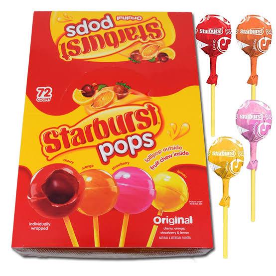 Starburst Original Lollipops - 24g  1pc