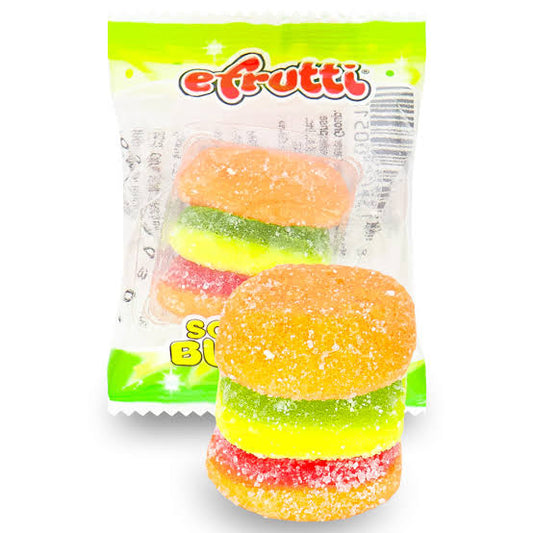 Efrutti Sour Mini Burger Candy