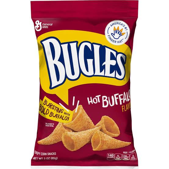 Bugles Hot Buffalo - 104g