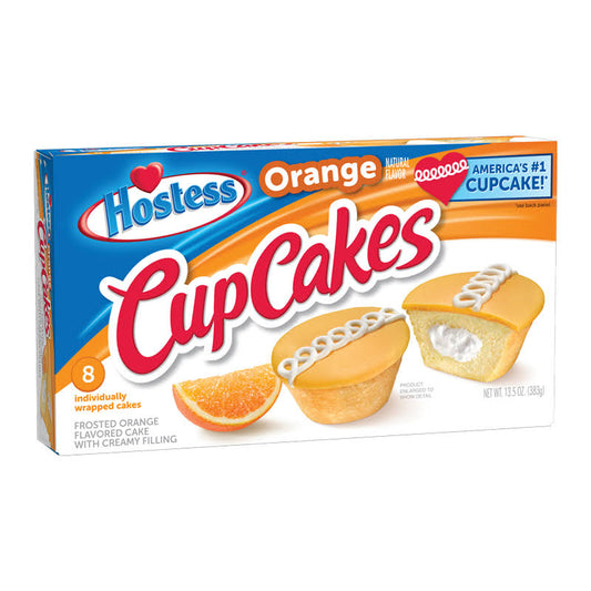 Hostess Orange Cupcakes - 8 Pack