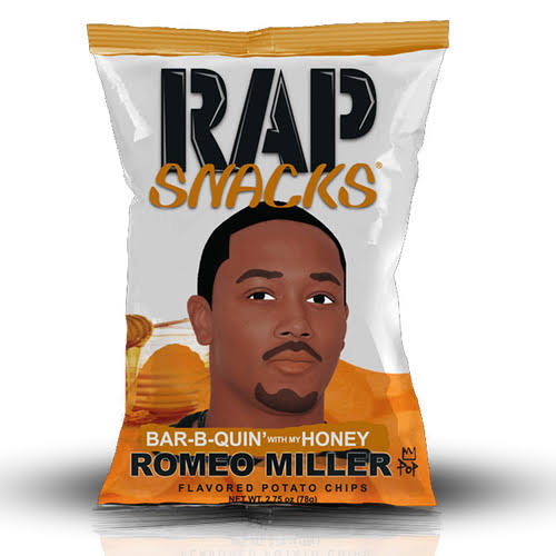 Rap Snacks Barbquin With My Honey ROMEO MILLER - 71g