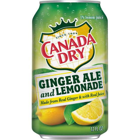 Canada Dry Ginger Ale & Lemonade - 355ml