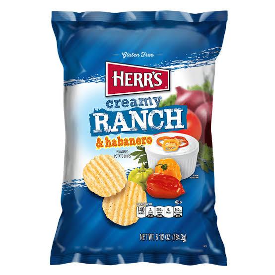 Herrs Creamy Ranch Habanero - 170g