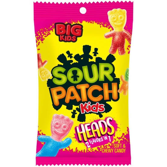 Sour Patch Kids Big Kids Heads - 102g