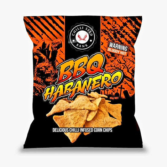 BBQ Habanero Corn Chips - 85g