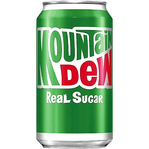Mountain Dew Real Sugar - 355ml