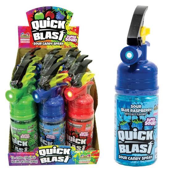 Quick Blast Super Sour Candy - 58g ASSORTED