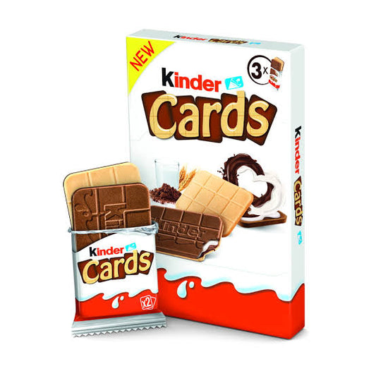 Kinder Cards - 3 pack