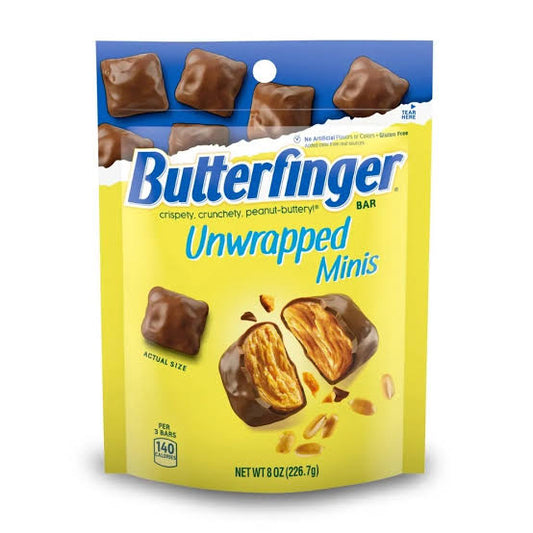 Butterfinger Unwrapped Minis - 226g