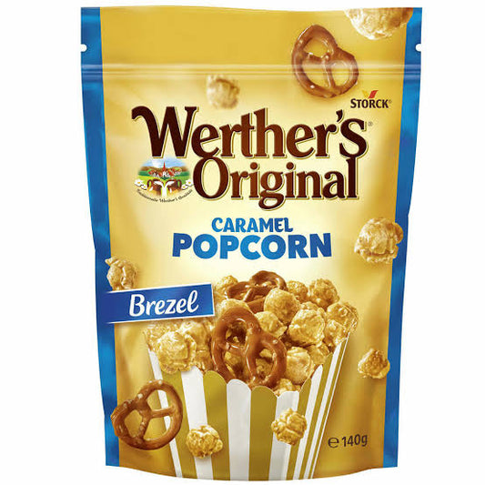 Werthers Original Caramel Popcorn Pretzel - 140g