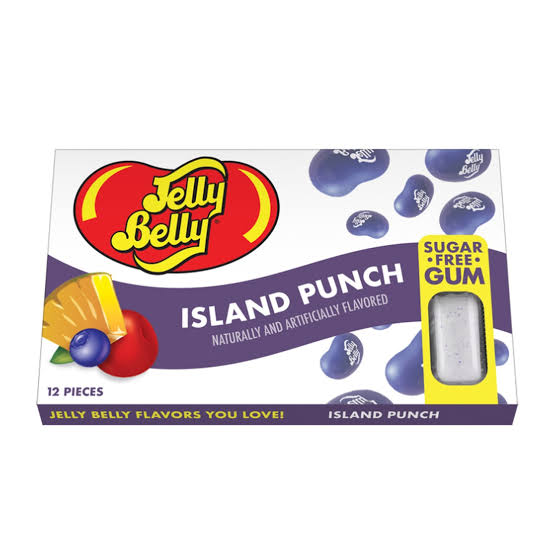 Jelly Belly Island Punch Gum - 15g