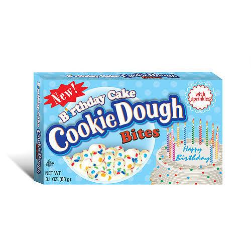 Birthday Cake Cookie Dough Bites Theatre Box  - 88g