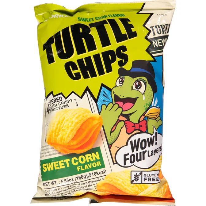 Orion Turtle Chips Sweet Corn Flavour - 80g