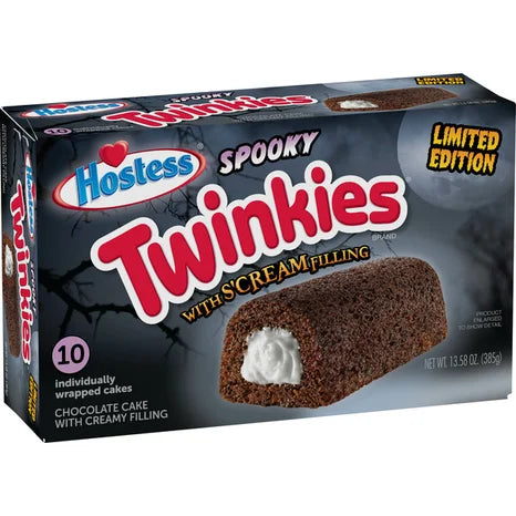 Hostess Spooky Twinkies With Scream Filling - 10pk LIMITED EDITION