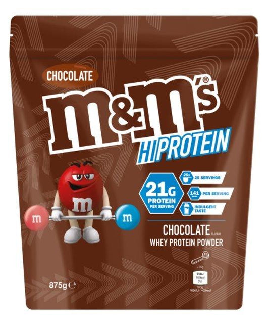 M&Ms Hi Protein Whey Protein Powder - 875g