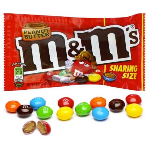 M&Ms Peanut butter - 80g SHARE SIZE