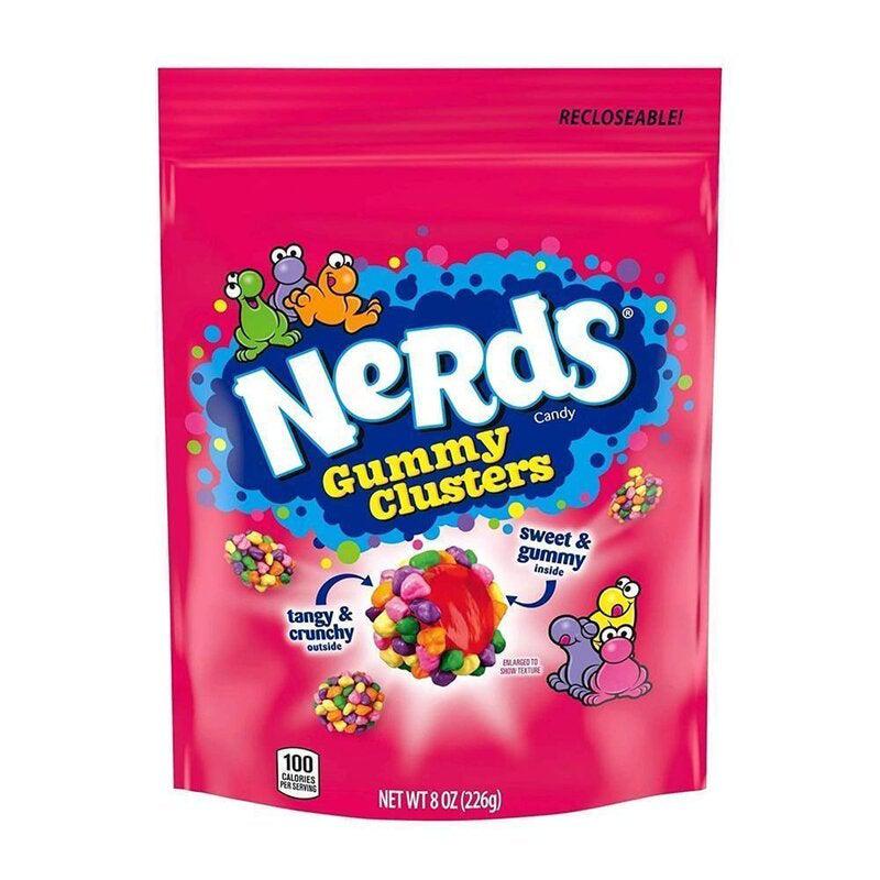 Wonka Nerds Gummy Clusters Big Bag  - 227g