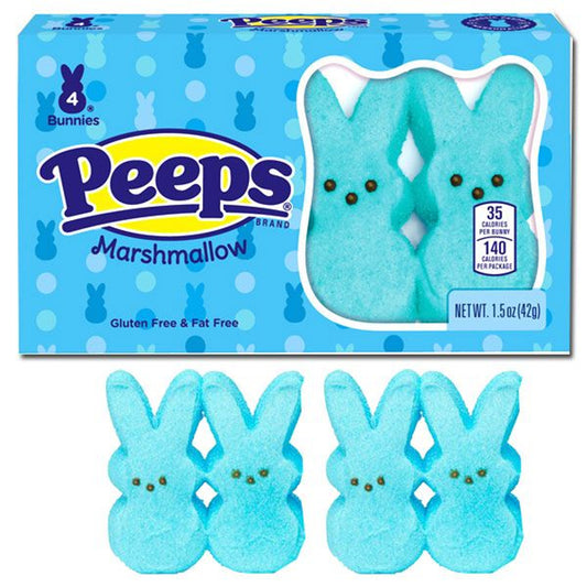 Peeps Blue Bunnies - 4pack
