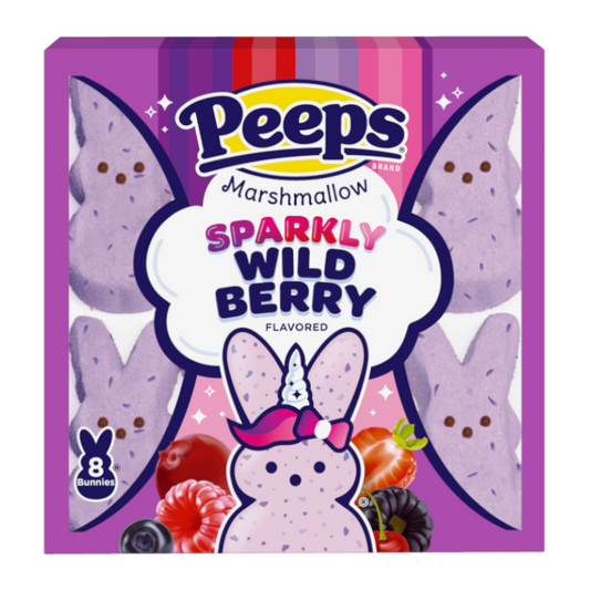 Peeps Sparkly Wild Berry Bunnies  - 8pk
