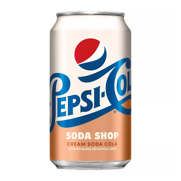 Pepsi Soda Shop Cream Soda Cola - 355ml