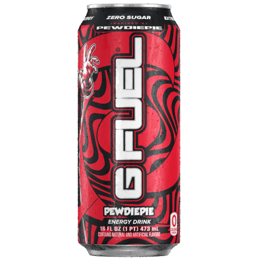 Gfuel Pew Die Pie Lingonberry Flavour Energy Drink - 473ml USA