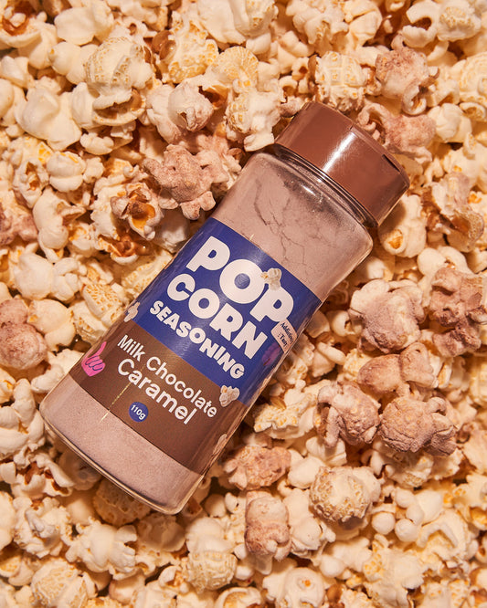 Popcorn Seasoning Milk Chocolate Caramel Flavour - 110g