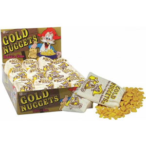 Gold Nuggets Bubble Gum - 50g