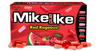 Mike & Ike Red Rageous - 120g