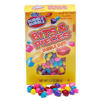 Dubble Bubble Bits And Pieces Bubble Gum - 65g