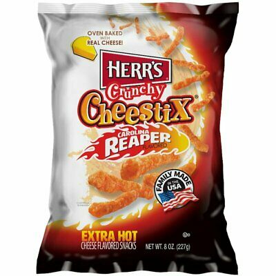 Herrs Crunchy Cheestix CAROLINA REAPER - 227g