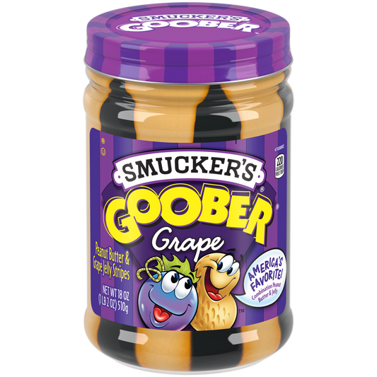 Smuckers Goober Peanut Butter & Grape Spread - 510g