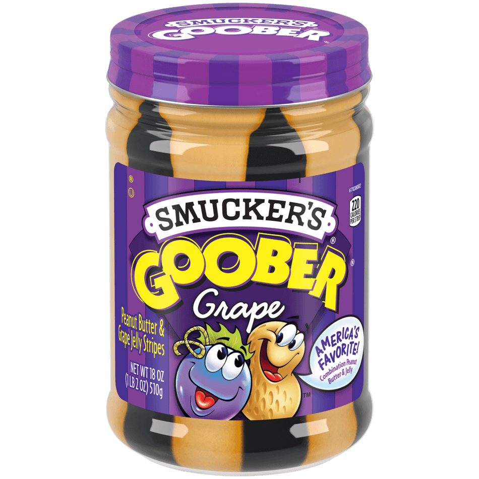 Smuckers Goober Peanut Butter & Grape Spread - 510g