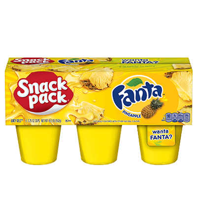 Fanta Pineapple Juicy Gel Snack Pack