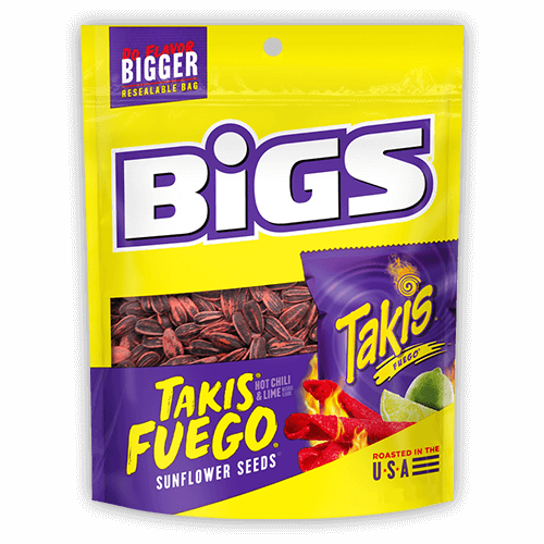 Bigs Takis Fuego Sunflower Seeds - 150g