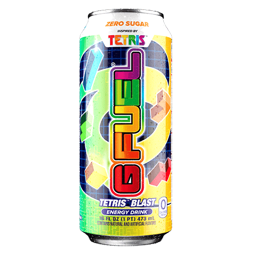 Gfuel Tetris Rainbow Flavour Energy Drink - 473ml USA