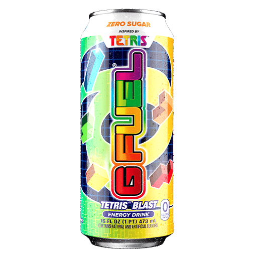 Gfuel Tetris Rainbow Flavour Energy Drink - 473ml USA