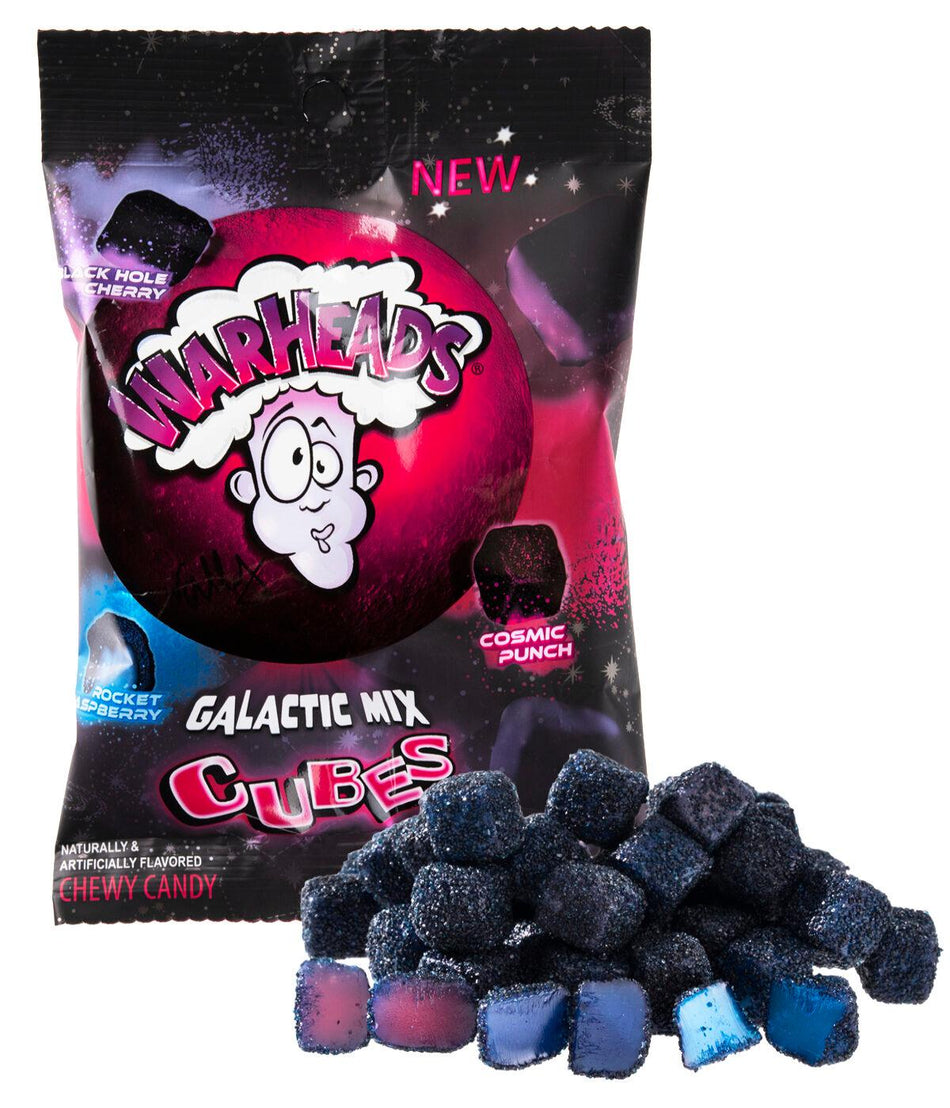 Warheads Galactic Mix Cubes - 127g