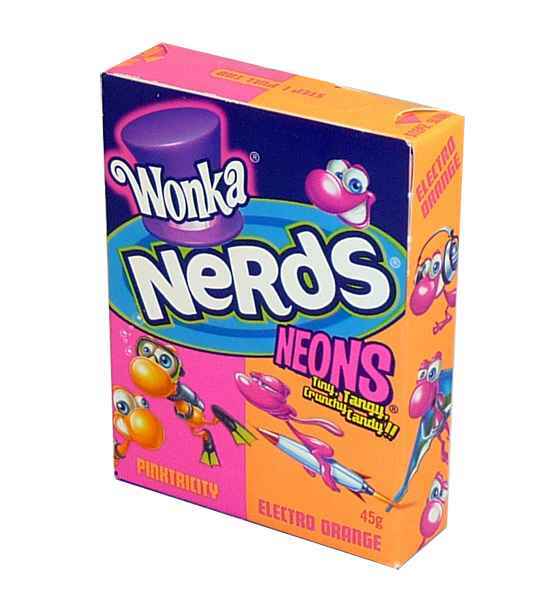 Wonka Nerds Neons - 46g